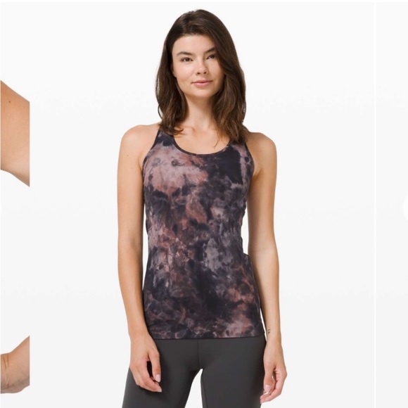 lululemon athletica Tops - Lululemon Cool Racerback I Nulu *Diamond Dye